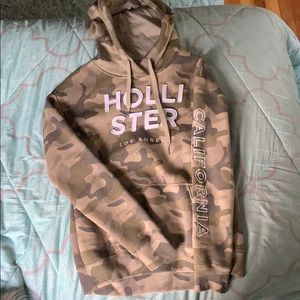 Teens Camouflage Hollister Sweatshirt